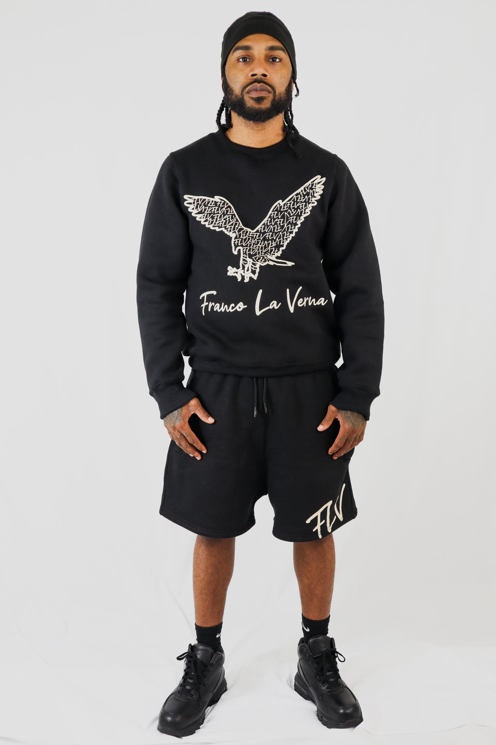 Franco Monogram Short Set